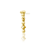 Jett – CZ Accent Bar – 14K Gold Threadless End - piercing - zone.com