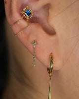 Amaris Styled in Conch Piercing with Coordinated Jewelry