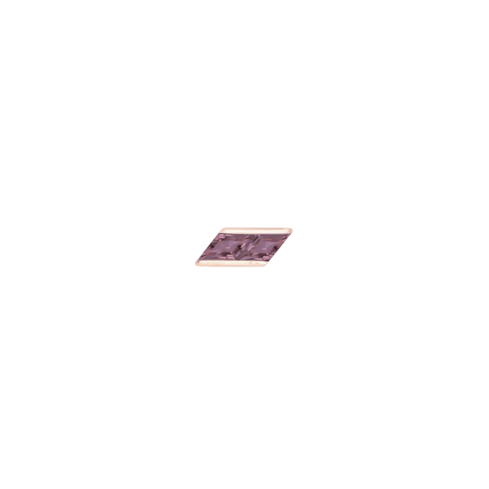 Joia – Amethyst – 14K Gold Threadless End - piercing - zone.com