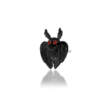 Mothman End in Studio – Rhodium Black Gold Finish Display