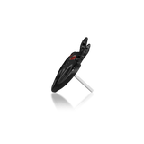 Side View of Scene Mothman Showing Garnet Glow and Texture