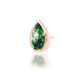 Aeverie Styled in Flat Piercing with Minimalist Jewelry