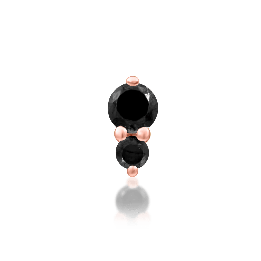 Side profile of Aman in rose gold – subtle depth and shine contrast