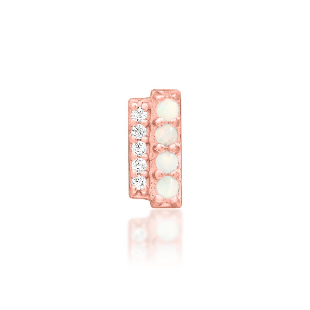 Side View of Bartlett Showing Gemstone Placement