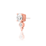 Styled piercing photo of Ecstatic – clean brilliance in flat or helix