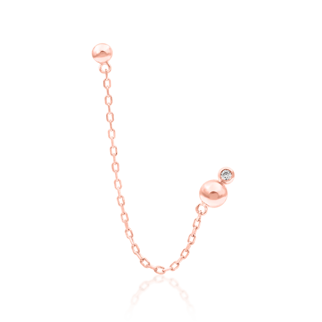 Elora Displayed in Rose Gold – Studio Light Focus