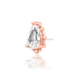 Styled photo of Ennvi in flat or tragus piercing – shimmering focal point