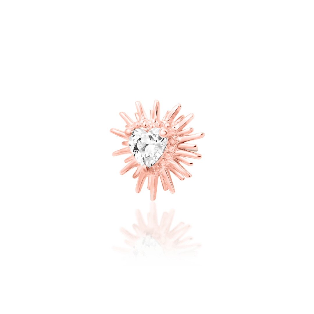 Heartbreak Styled in Conch Piercing with Statement Jewelry