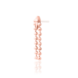 Styled photo of Malia worn in helix or flat piercing – minimalist movement