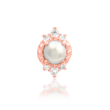 Junipurr Margaret end with classic pearl center and sparkle