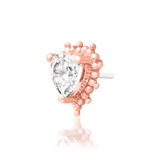 Styled ear photo with Meet Cute – worn in flat or lobe piercing