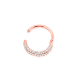 Studio Shot of Opulence Ring in Rose Gold – Light Reflection