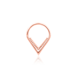 Penny Styled in Septum Piercing – Refined Minimalist Look