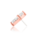 Side Angle of Point Taken Showing Sharp Geometric Lines