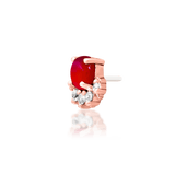 Styled ear photo with Rolina – worn in tragus or flat piercing