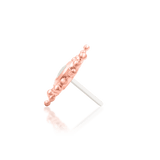 Close-Up of Ruth Showing Beaded Frame and Soft Glow