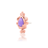 Side View of Savene in Flat Piercing – Intricate Detail