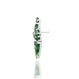 Endora Displayed on White Background – Moss Agate Elegance