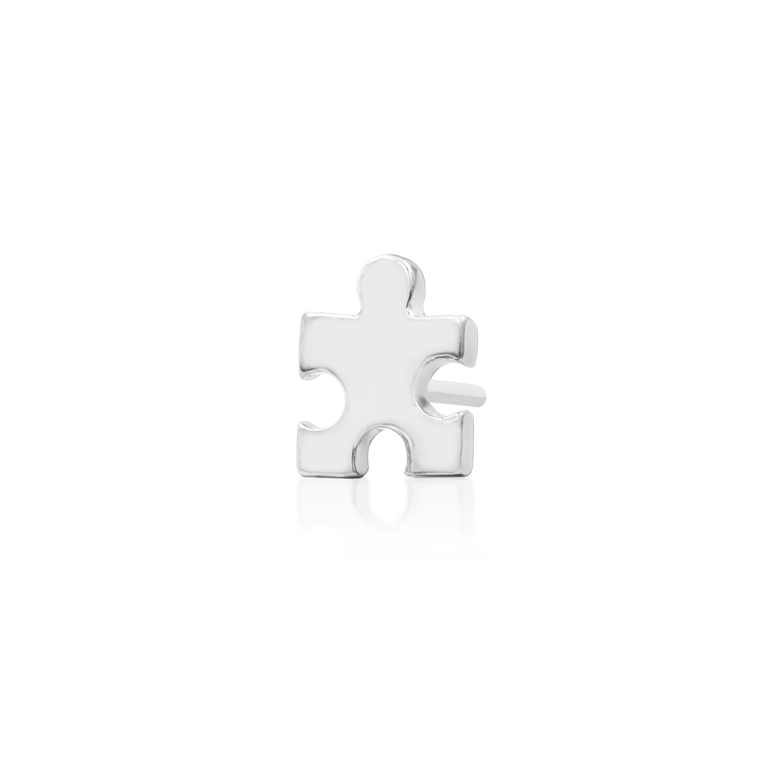 PUZZLE PIECE-14K GOLD piercing-zone.com