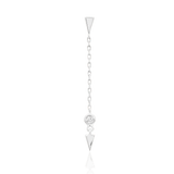 Jasmine Chains Styled Across Double Helix Piercings – Architectural Styling