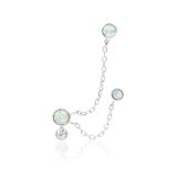 Mei Chains Styled Across Lobe & Helix – Coordinated Look