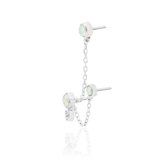 Rear Angle Showing Pin Placement on Mei Chains Threadless End