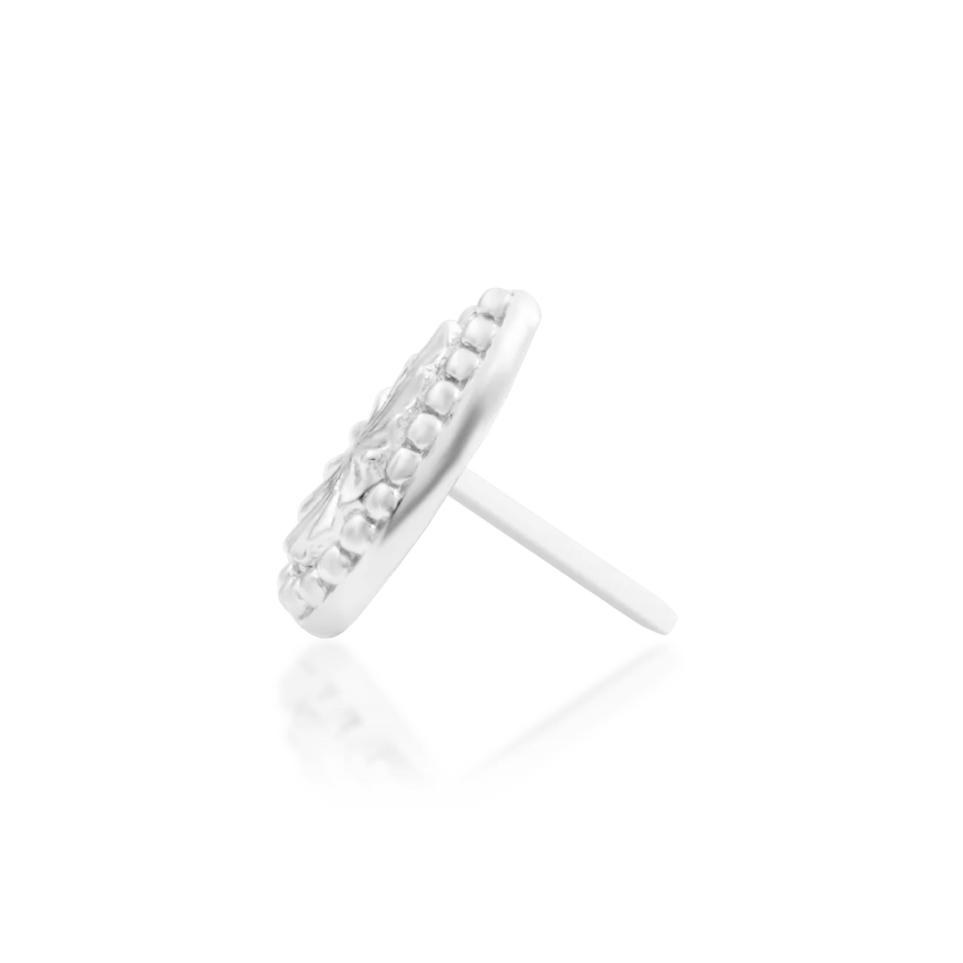 Close-up of Remi Beaded Border Jewelry in Helix