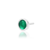 Verity Threadless End Styled in Tragus Piercing – Clean and Elegant Look