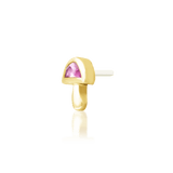 Top-down image of Amanita – compact silhouette with gemstone highlight