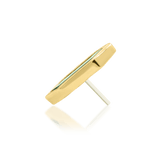 Aurelia Threadless Jewelry – Yellow Gold in Studio Light