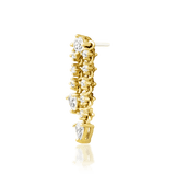 Elongated Calista CZ Drop Design – Close-Up Detail