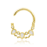 Top-down image of Catalina – structured clicker with celestial stone layout