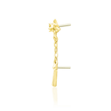 Medieval-Inspired Elongated Flail Design – Close-Up