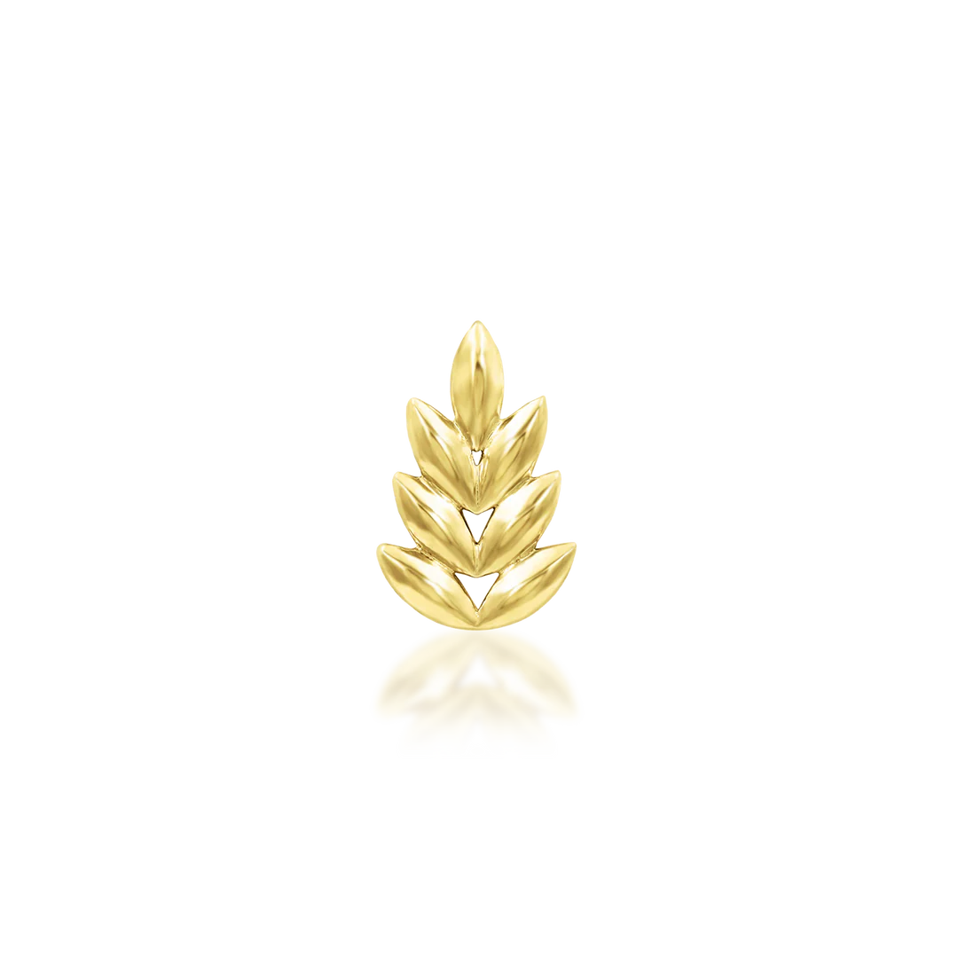 Forest – 14K Gold Leaf Decorative End