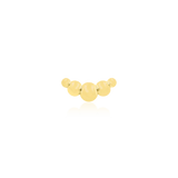 CROISSANT-14K GOLD piercing-zone.com