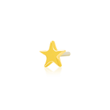 SOLID GOLD STAR-14K GOLD piercing-zone.com