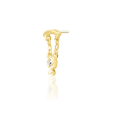 Helena in Yellow Gold – Displayed with Light Reflection
