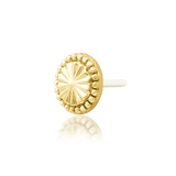 Top-down image of Kaya – classic round silhouette with fine goldwork