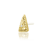 Top-down image of Nina – sharp triangle form with center CZ