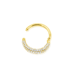 Opulence Styled in Septum Piercing – High Sparkle Glam Look