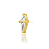 Front view of Point Taken jewelry – sharp angles and bold stones