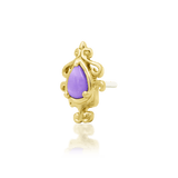 Filigree-Inspired Savene End – Close-Up of Goldwork