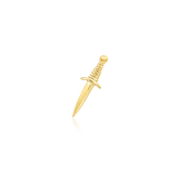 STARING DAGGERS-14K GOLD piercing-zone.com
