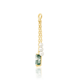 Side View of Veqq II Showing Chain Movement and Stone Detail