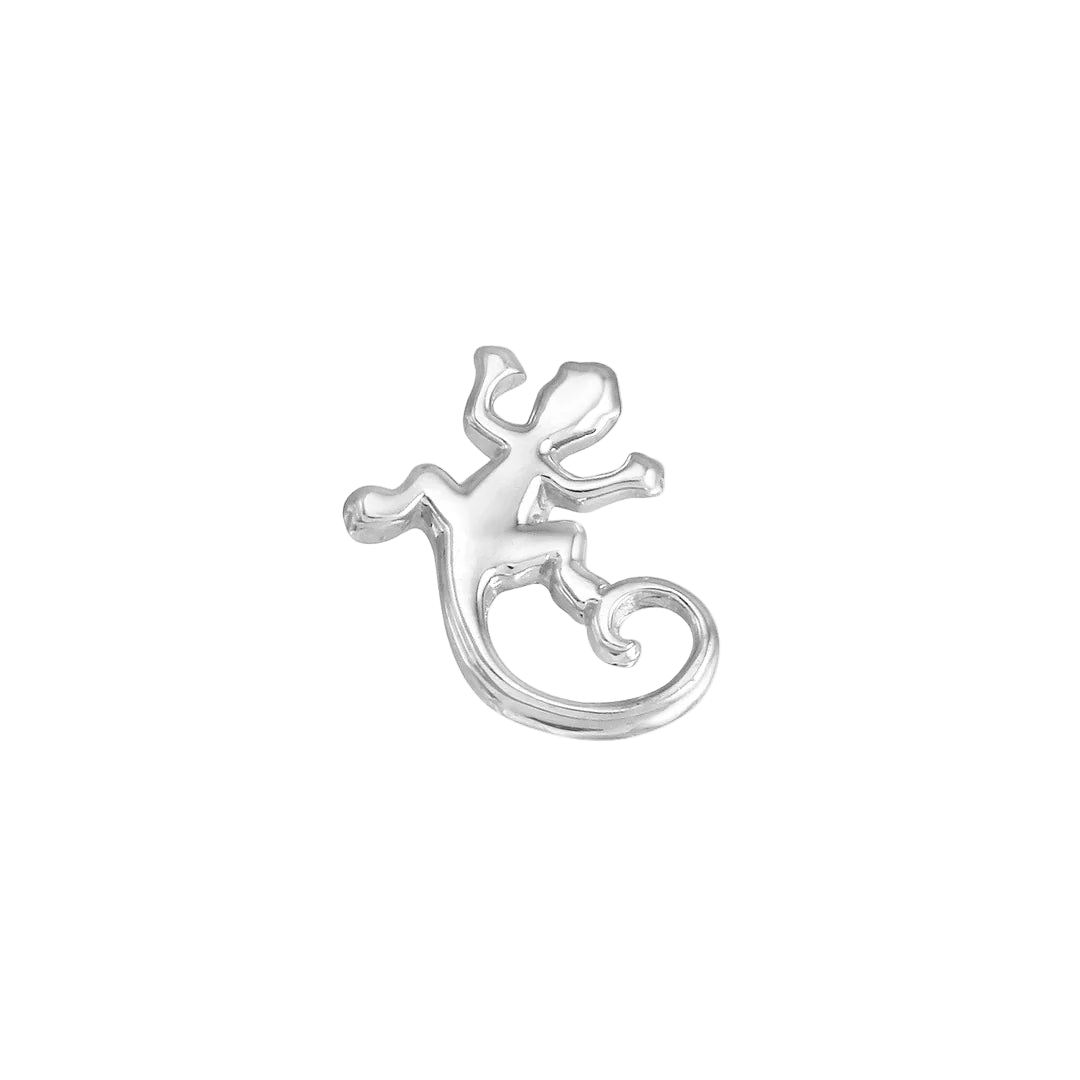 Lizard – 14K Gold Threadless & Threaded End - piercing - zone.com