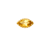 Marquis – 14K Gold Scalloped Birthstone Threadless End - piercing - zone.com