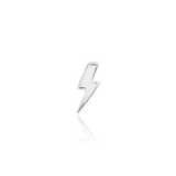 Mini Bolt – Tiny Lightning Design – 14K Gold Threadless End - piercing - zone.com