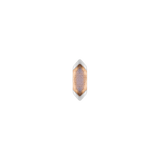 Mystic – Labradorite – 14K Gold Threadless End - piercing - zone.com