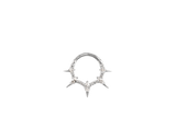 Neoteric – CZ Spike Design – 14K Gold Clicker - piercing - zone.com