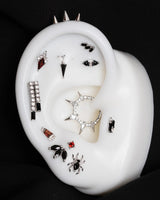 Neoteric – CZ Spike Design – 14K Gold Clicker - piercing - zone.com